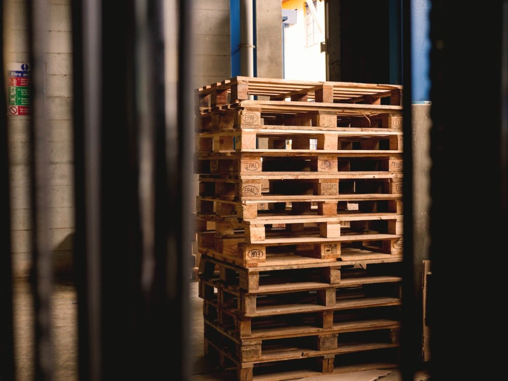 Tipi di pallet: pila di epal