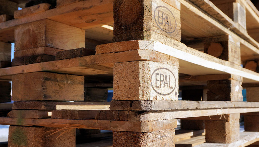 Dettaglio pallet Epal